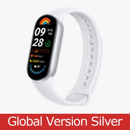 Global Version Xiaomi Smart Band 9 Smart Wristband Mi Band 9 Smart Bracelet 1.62" AMOLED Screen Health Monitoring 21-day Battery