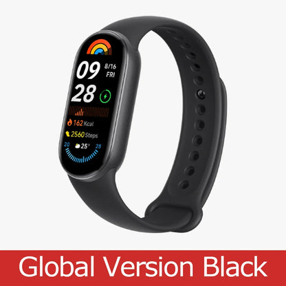 Global Version Xiaomi Smart Band 9 Smart Wristband Mi Band 9 Smart Bracelet 1.62" AMOLED Screen Health Monitoring 21-day Battery